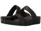 Fitflop Glitterball Slide (black) Women's  Shoes