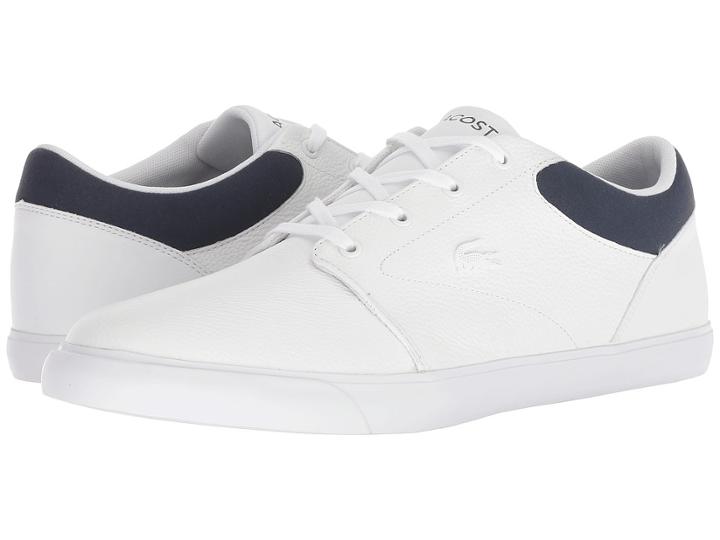 Lacoste Minzah 318 1 P (white/navy) Men's Shoes