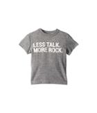 Chaser Kids Super Soft Less Talk Tee (toddler/little Kids) (streaky Grey) Boy's T Shirt