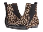 Belstaff Embleton Leopard Patent Mix Boot (black/yellow) Women's Boots