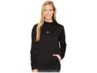 Nike Therma Pullover Training Hoodie (black/white) Women's Clothing