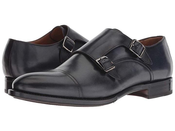 Bruno Magli Tedesco (navy) Men's Shoes