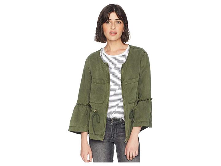 Sanctuary Military Frill Peplum Jacket (cadet) Women's Coat
