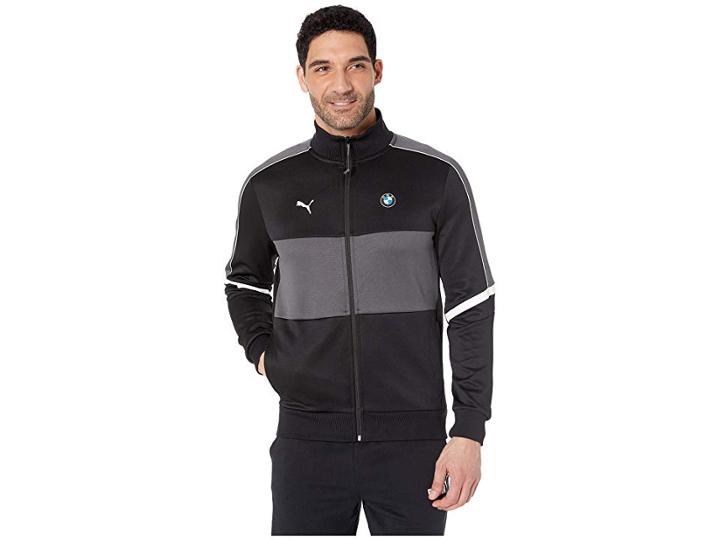 Puma Bmw Mms T7 Track Jacket (puma Black) Men's Coat