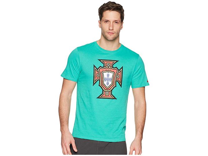 Nike Fpf Tee Evergreen Crest (kinetic Green) Men's T Shirt