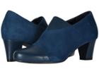 David Tate Hope (navy Calf/kid Suede) Women's Dress Pull-on Boots