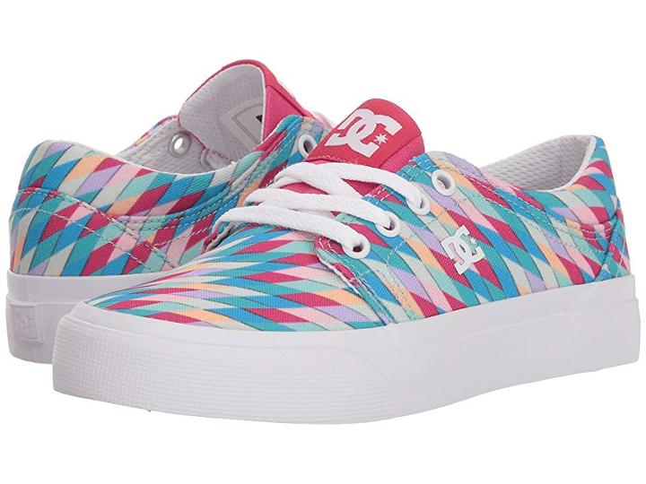 Dc Kids Trase Sp (little Kid/big Kid) (multi) Girls Shoes