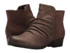 Rockport Cobb Hill Collection Cobb Hill Gratasha Panel Boot (stone Nubuck) Women's Shoes