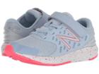 New Balance Kids Kvurgv2p (little Kid) (ice Blue/pink Zing) Girls Shoes