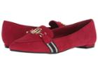 Tommy Hilfiger Tomina (burgundy Suede) Women's Shoes
