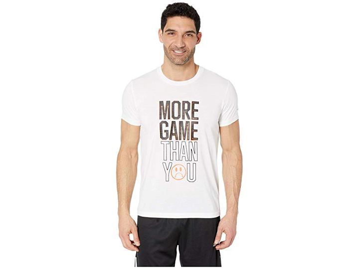Adidas More Game Than Graphic Tee (white) Men's T Shirt