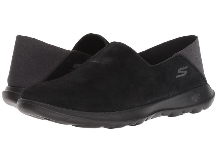 Skechers Performance Go Walk Lite Cozy (black) Women's Shoes