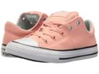 Converse Kids Chuck Taylor All Star Madison Ox (little Kid/big Kid) (pale Coral/dried Bamboo/white) Girl's Shoes