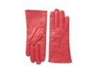 Calvin Klein Leather/suede Gloves W/ Debossed Logo (rose Quartz) Extreme Cold Weather Gloves