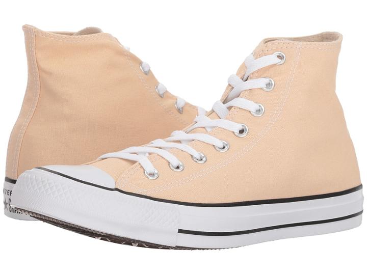 Converse Chuck Taylor(r) All Star(r) Seasonal Color Hi (raw Ginger) Lace Up Casual Shoes