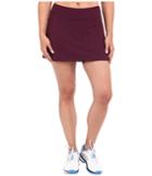 Skirt Sports Gym Girl Ultra Skirt (bordeaux) Women's Skort