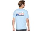 Vineyard Vines Short Sleeve Plate Pocket Tee (jake Blue) Men's T Shirt