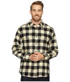 Woolrich Oxbow Bend Flannel Shirt (black/white) Men's Clothing