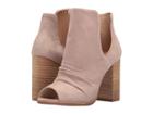 Kristin Cavallari Lash Peep Toe Bootie (harbor Grey Kid Suede) Women's Shoes