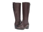 Clarks Malia Skylar (dark Brown Leather) Women's Pull-on Boots