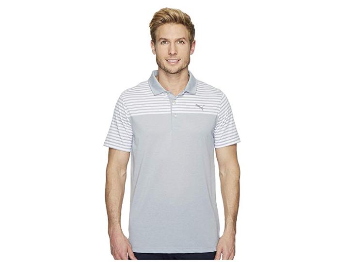 Puma Golf Clubhouse Polo (quarry) Men's Short Sleeve Pullover