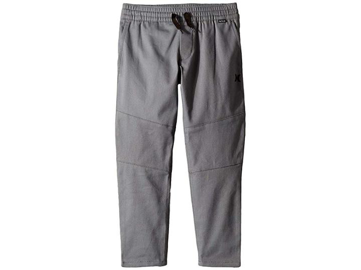 Hurley Kids Dri-fit Tapered Pants (little Kids) (cool Gray) Boy's Casual Pants