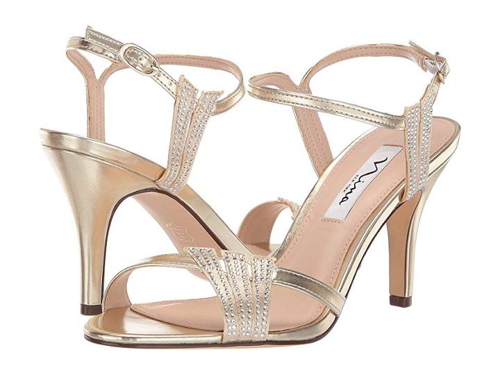 Nina Vayla (pale Gold) Women's Shoes