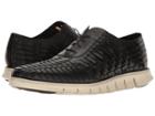 Cole Haan Zerogrand Huarache Oxford (black) Men's Plain Toe Shoes