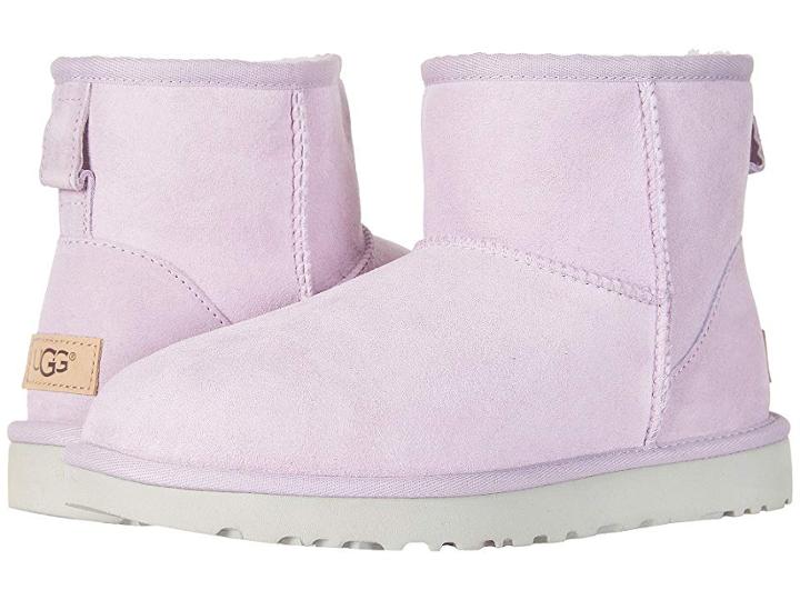 Ugg Classic Mini Ii (lavender Fog) Women's Boots