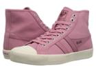 Gola Coaster High (dusky Rose/off-white) Women's Shoes
