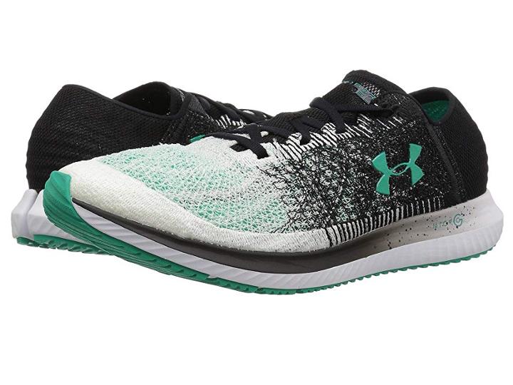 Under Armour Ua Threadborne Blur (black/elemental/green Malachite) Men's Running Shoes