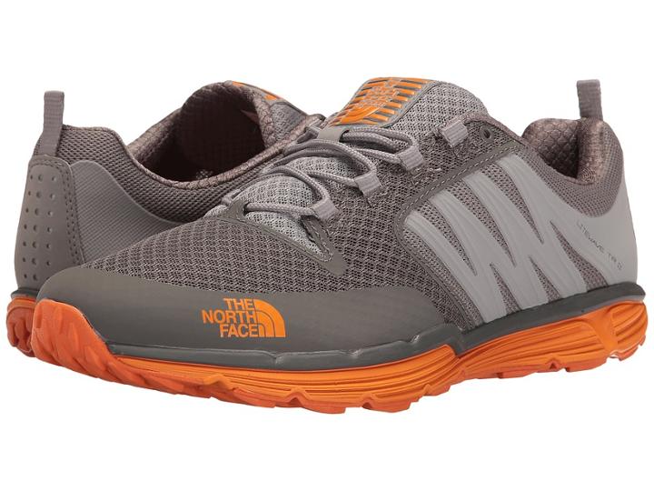 The North Face Litewave Tr Ii (dark Gull Grey/exuberance Orange (prior Season)) Men's Shoes