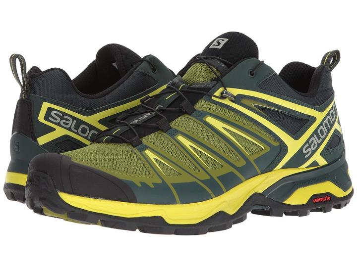 Salomon X Ultra 3 (darkest Spruce/guacamole/sulphur Spring) Men's Shoes