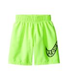 Nike Kids Core Solid Swoosh 7 Volley Short (little Kids) (volt) Boy's Swimwear