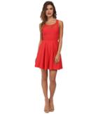 Bcbgeneration Empire Dress With Back Tie (passion) Women's Dress