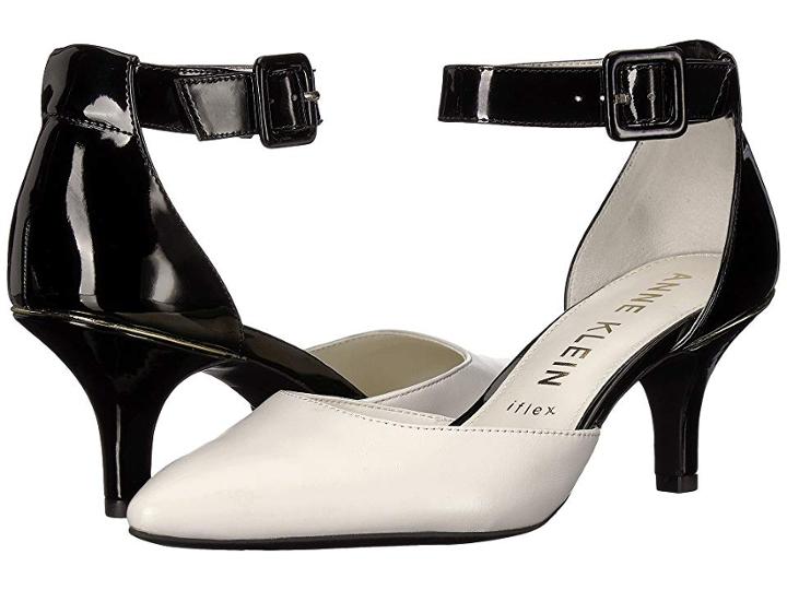 Anne Klein Fabulist (black/off-white) High Heels
