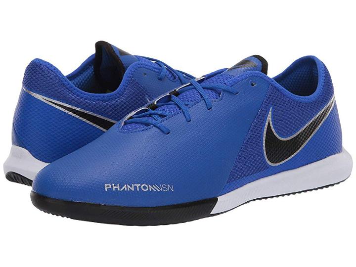 Nike Phantom Vsn Academy Ic (racer Blue/black/metallic Silver/volt) Men's Soccer Shoes