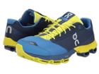 On Cloudster (denim/lime) Men's Running Shoes