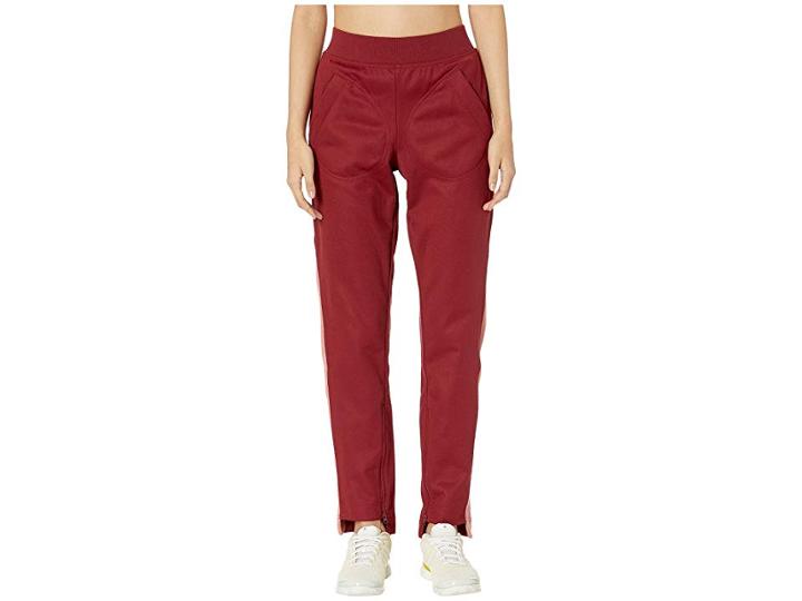 Adidas By Stella Mccartney Training Track Pants Cz3961 (noble Maroon/raw Pink) Women's Casual Pants