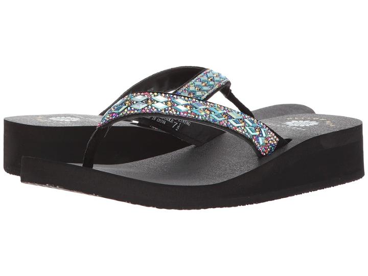 Yellow Box Agneese (rainbow Multi) Women's Sandals