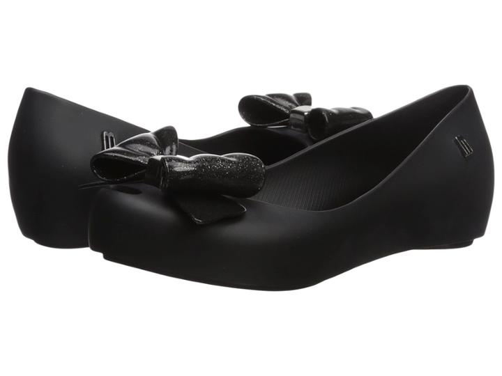 Mini Melissa Mel Ultragirl Sweet Iii (little Kid/big Kid) (black) Girl's Shoes