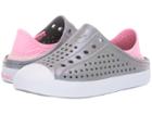 Skechers Kids Guzman Steps (little Kid/big Kid) (grey/pink) Girl's Shoes