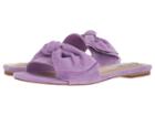 Steve Madden Truesdale (lavender Suede) Women's Slide Shoes