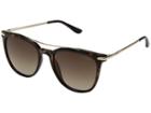Guess Gf6062 (shiny Havana With Gold/brown Gradient Lens) Fashion Sunglasses