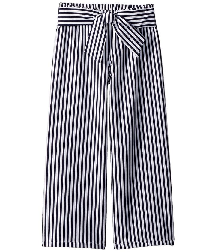 Janie And Jack Striped Wide Leg Pants (toddler/little Kids/big Kids) (multicolor) Girl's Casual Pants