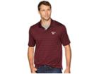 Champion College Virginia Tech Hokies Textured Solid Polo (maroon 1) Men's Short Sleeve Pullover