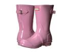Hunter Original Back Adjustable Short Gloss Rain Boots (blossom) Women's Rain Boots