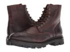 Frye Tanker Lace-up (cognac Pull-up Leather) Men's Lace-up Boots