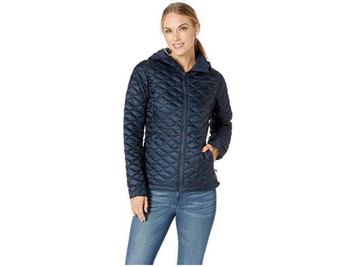 The North Face Thermoballtm Hoodie (urban Navy) Women's Coat