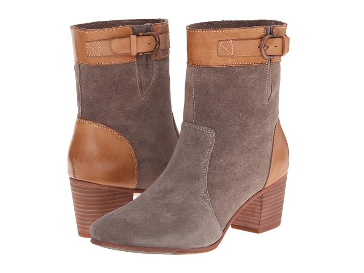 Sebago Nell Ankle Boot (dark Taupe Suede) Women's Boots